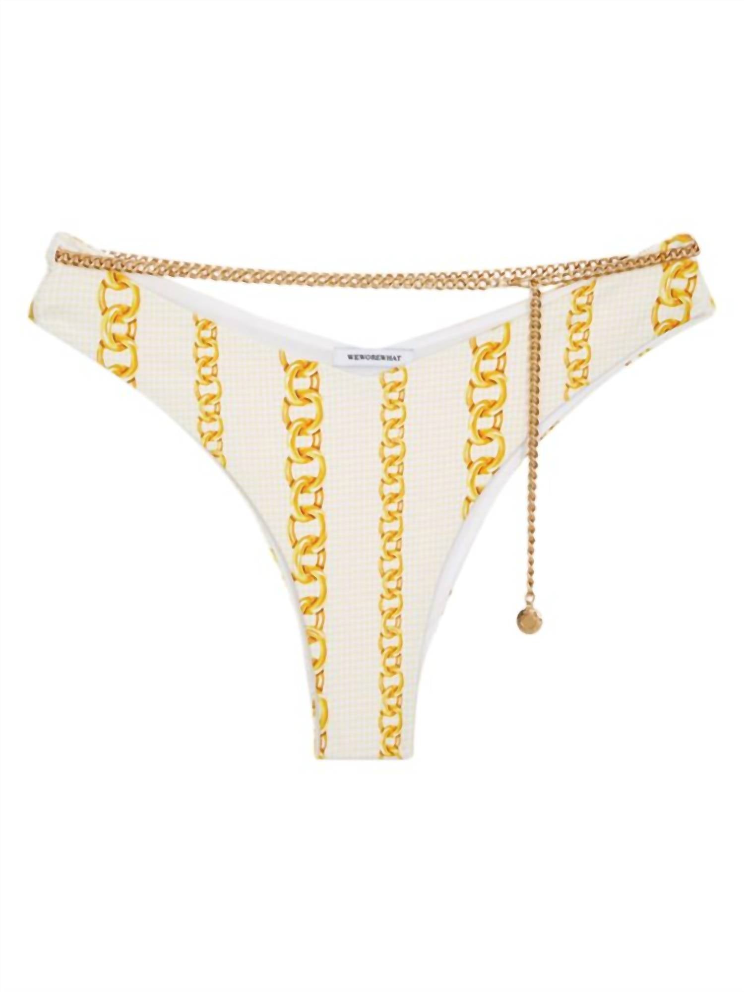 We Wore What - Belted Delilah Bottom