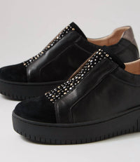 Django & Juliette - Women's Kangie Leather Sneakers
