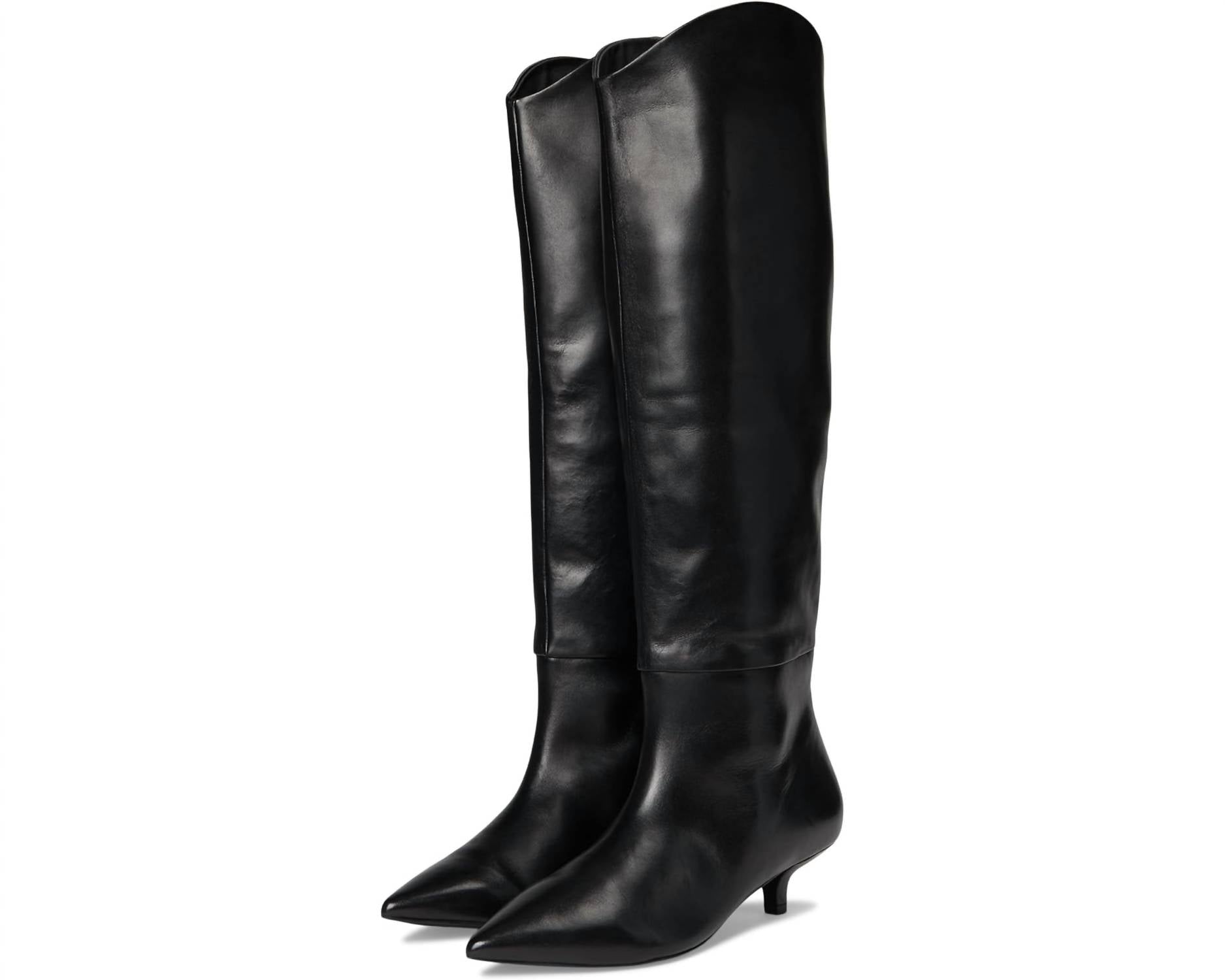 Seychelles WOMEN LOVE IN A MIST KNEE HIGH BOOTS in a mist in black - women's shoe