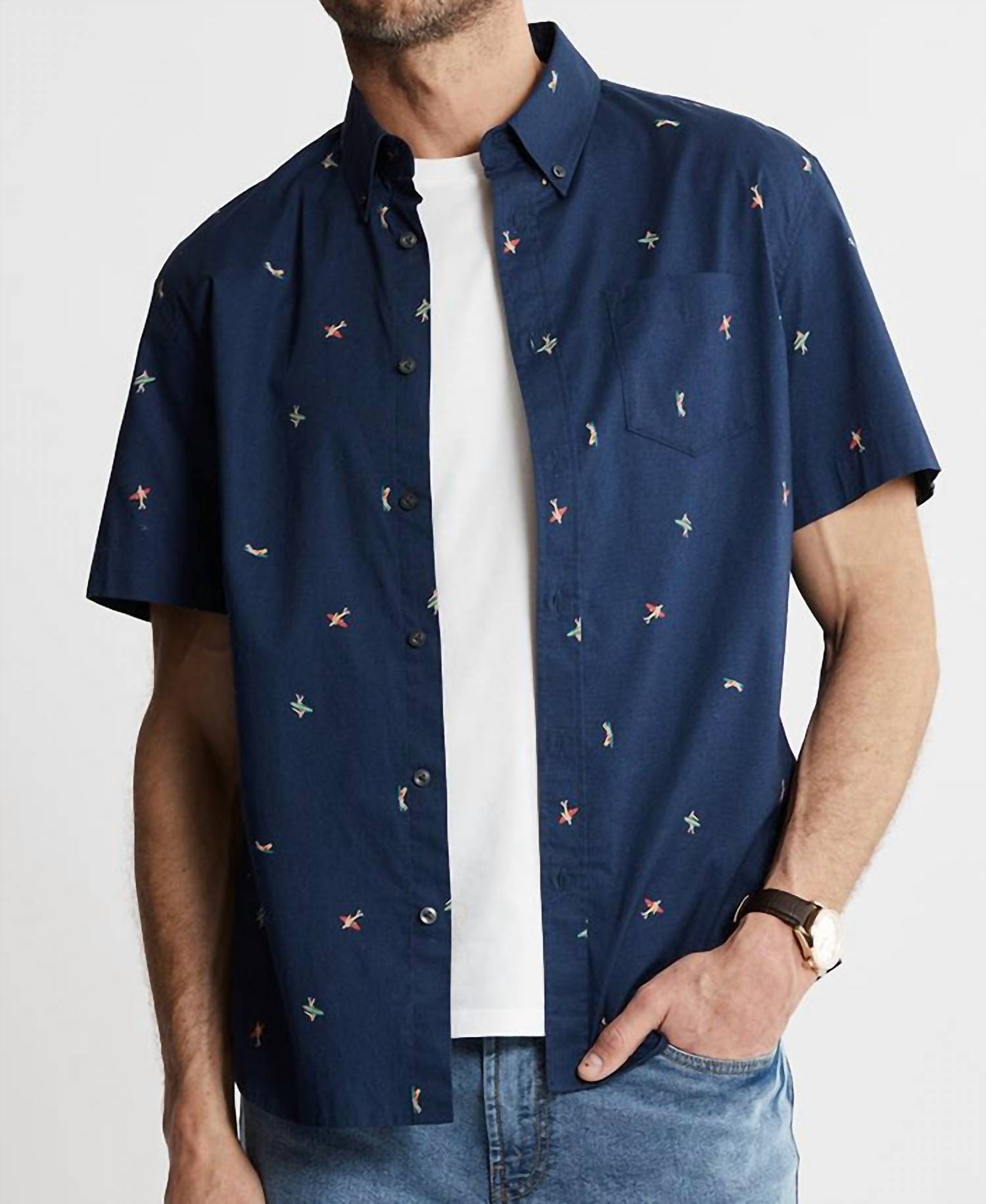 Jachs New York - Bay Oxford Short Sleeve Shirt