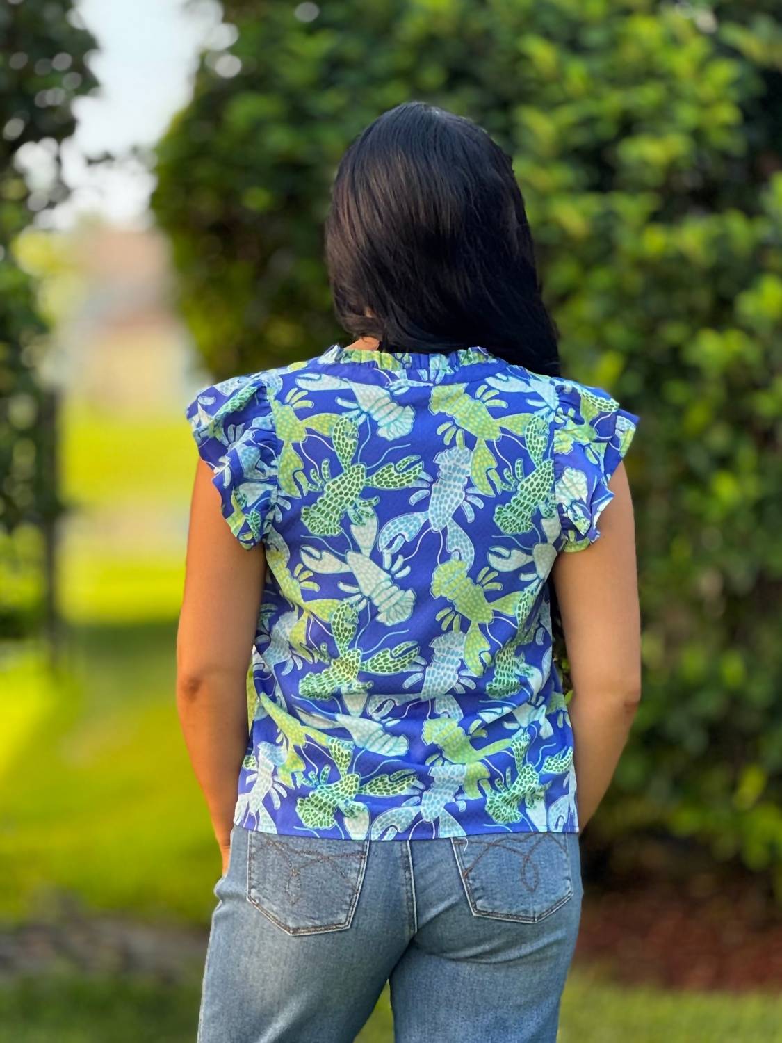 Mary Square - Leigh V-neck Top