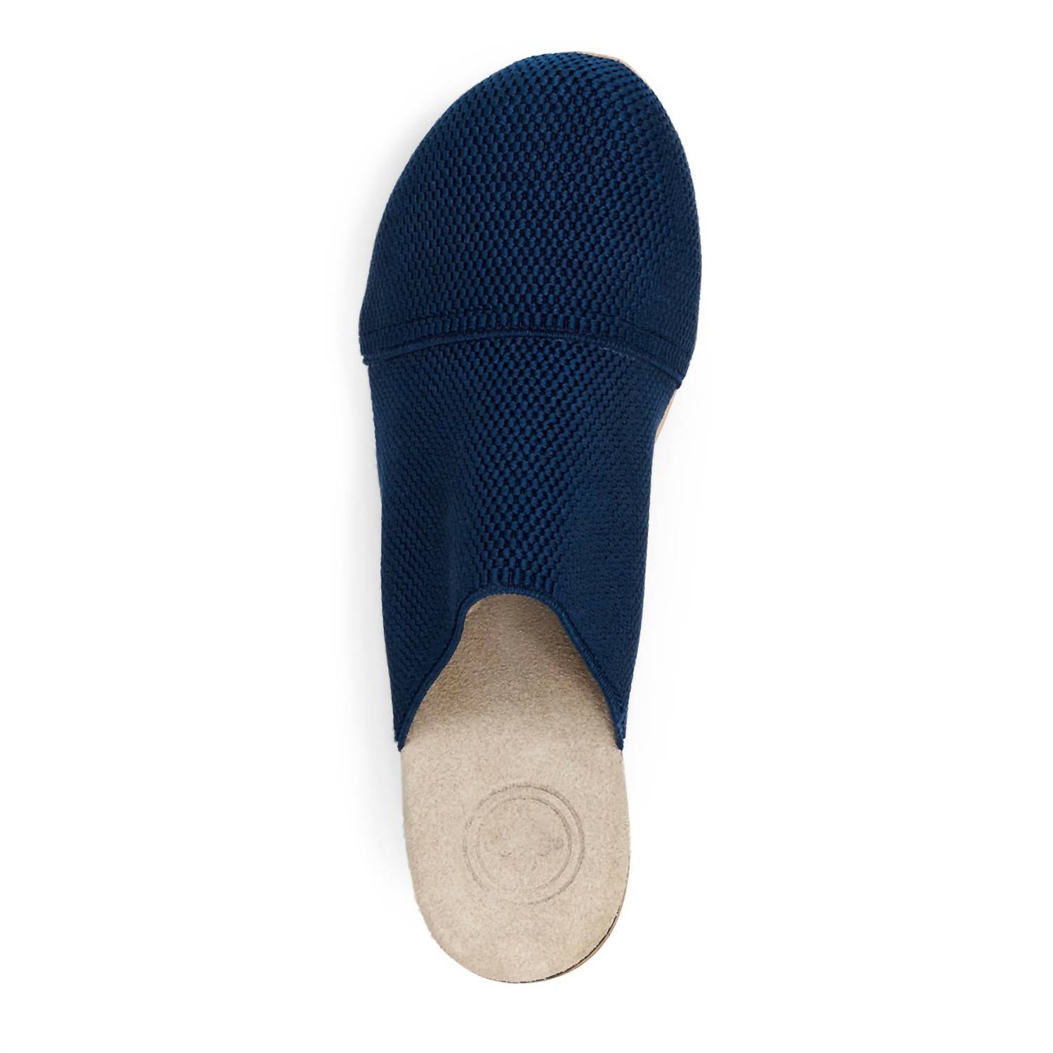 CHARLESTON SHOE CO. Women's Frannie Slip On Clog in navy - women's shoe - alternate view