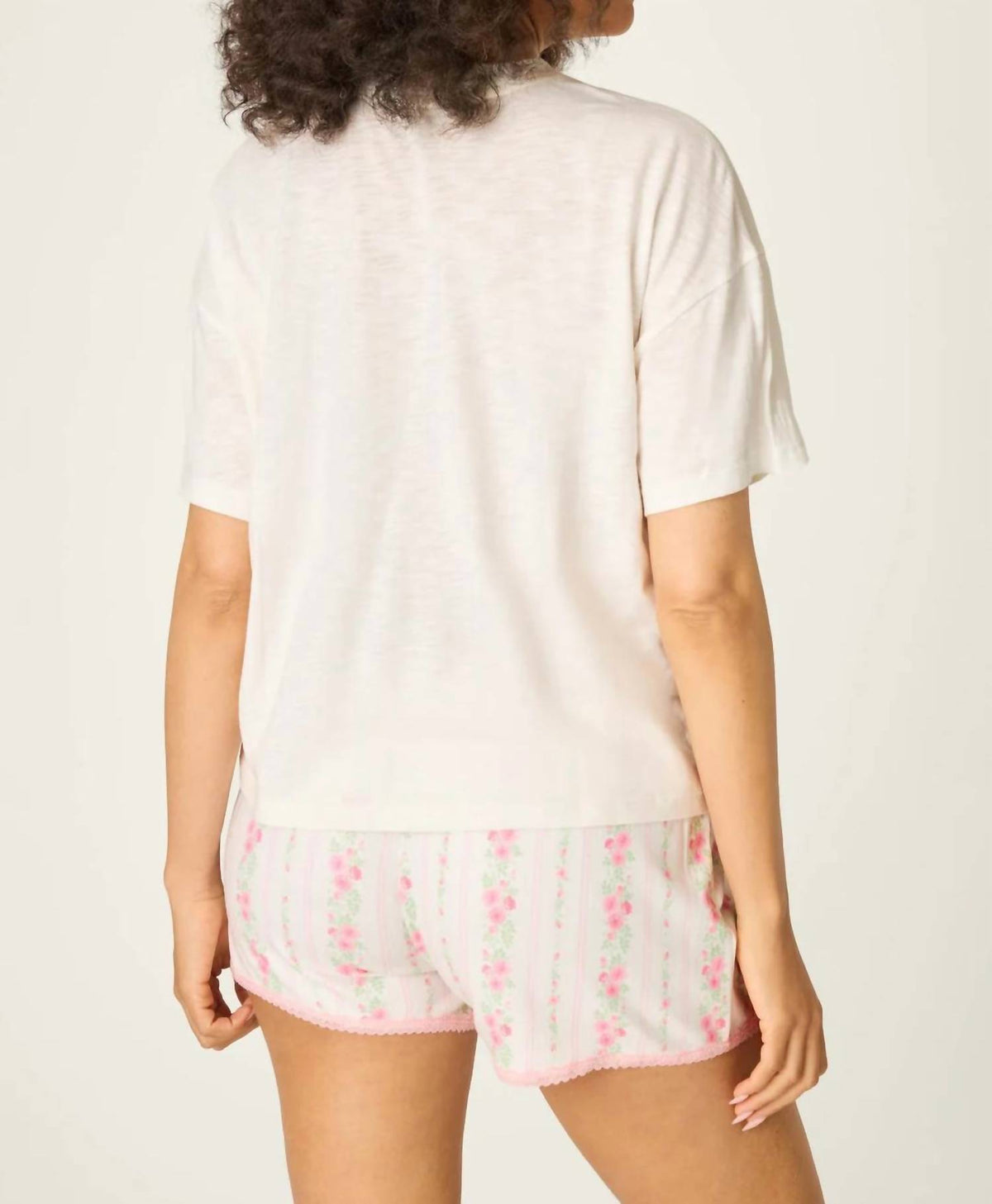 Pj Salvage - Roses Are Pink Heart Bloom Graphic T-Shirt