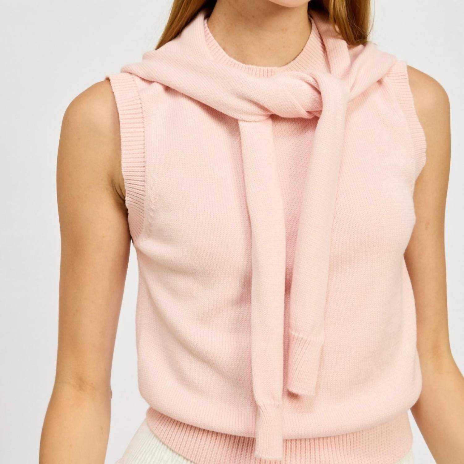 En Saison - Grace Sleeveless Sweater