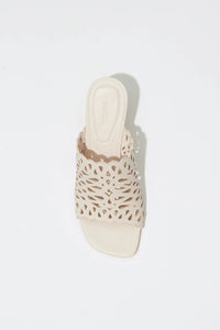 Simkhai - Women's Shadow Mule Laser Cut Sandal