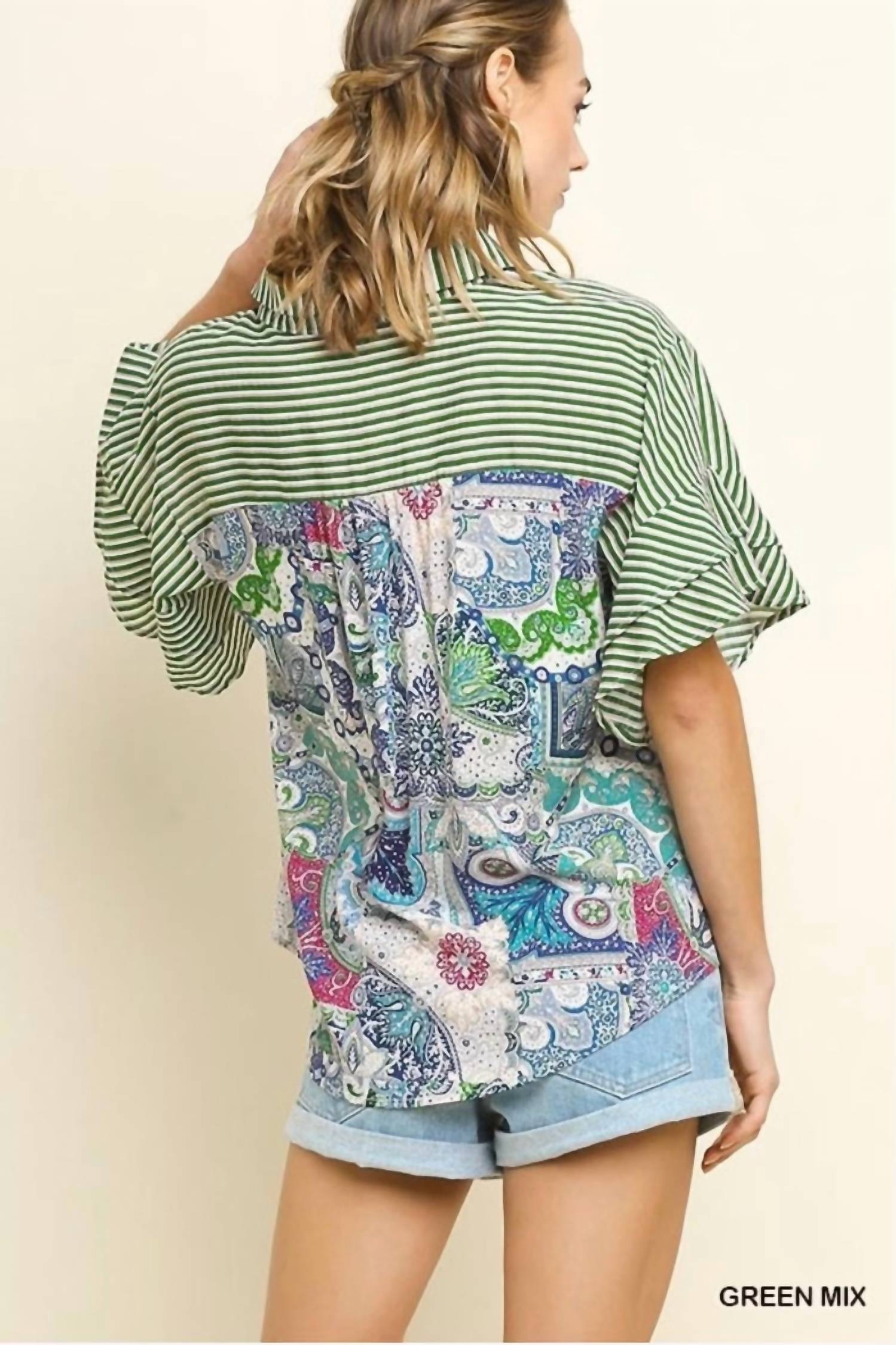 Umgee - Carrie Button Down Top