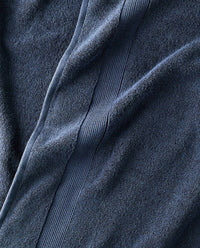 Under the Canopy Classic Organic Cotton 6-piece Bath Towel Set in navy - item - detail view