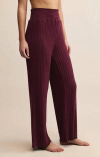 Z Supply - Dawn Smocked Silky Rib Pant