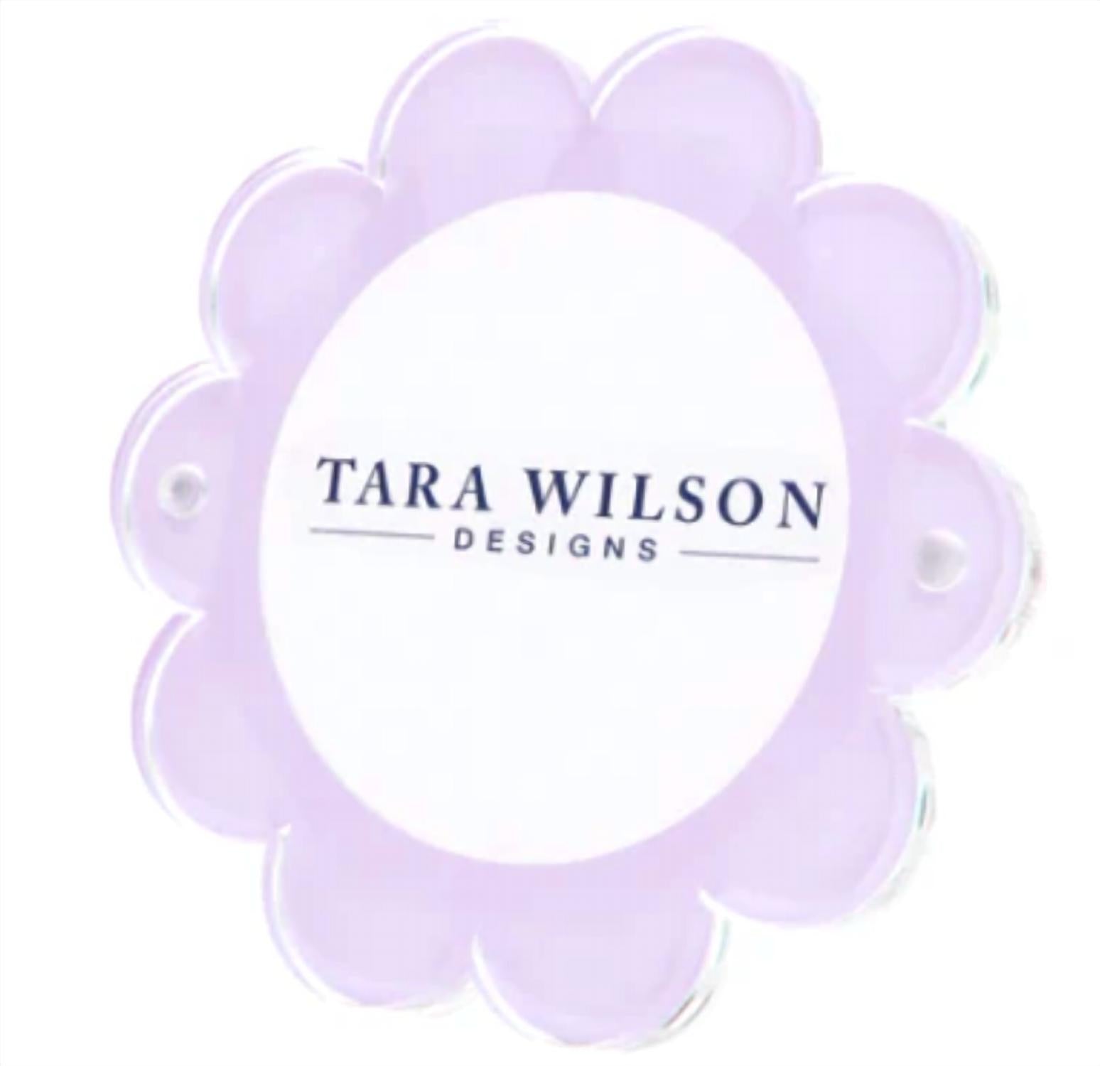 Tara Wilson Designs Daisy Acrylic Picture Frame in lavendar - item