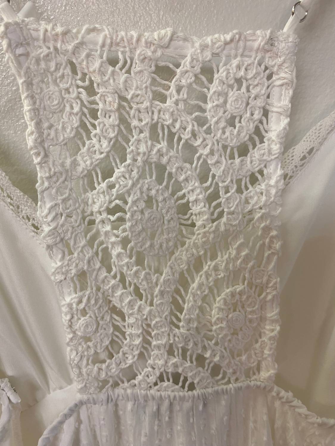 White Birch - Lace Mini Dress