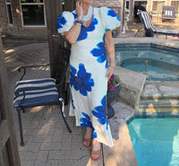 Glam - Santorini Skies Maxi Dress