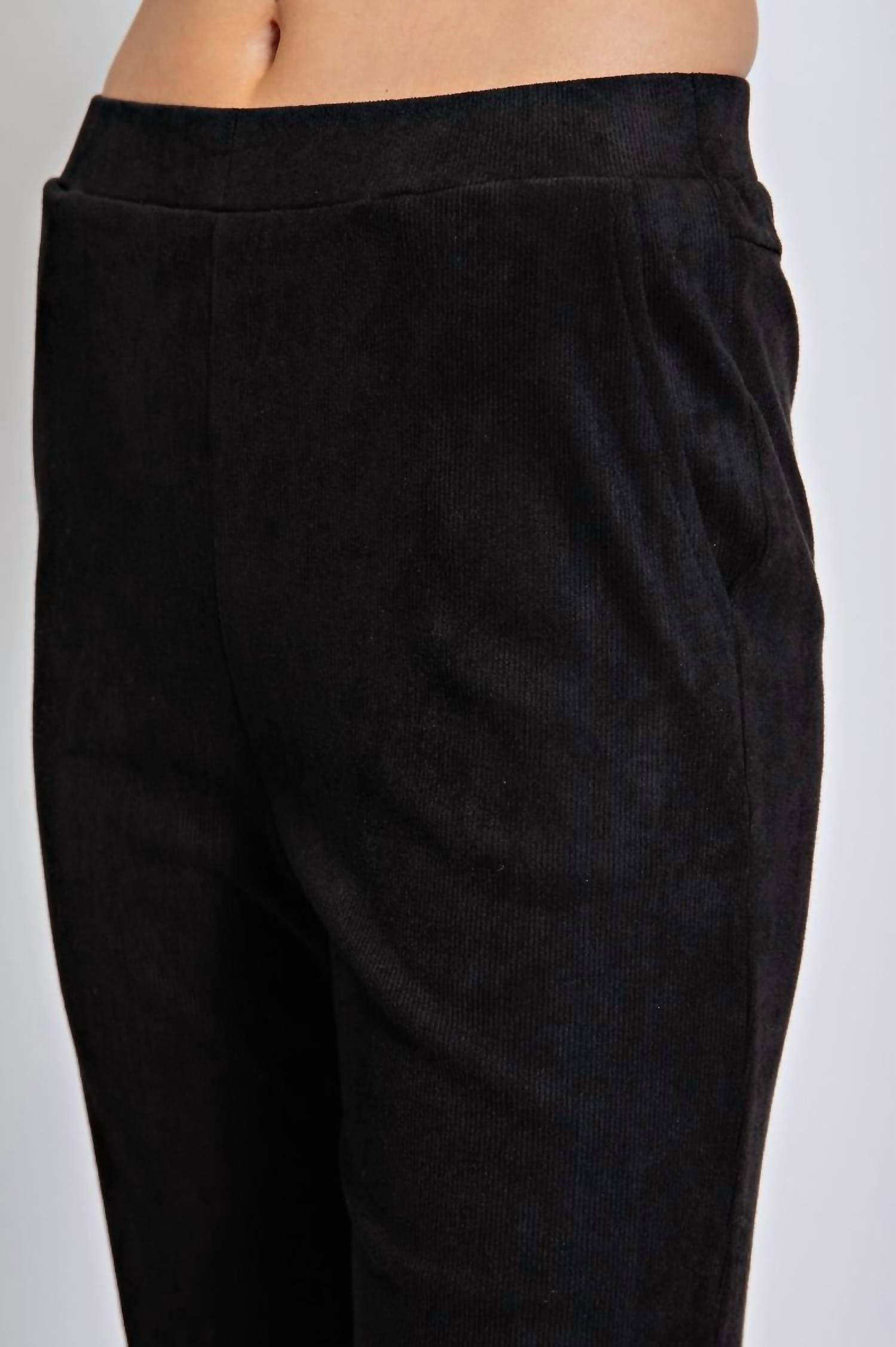 Easel - High Rise Flared Pants