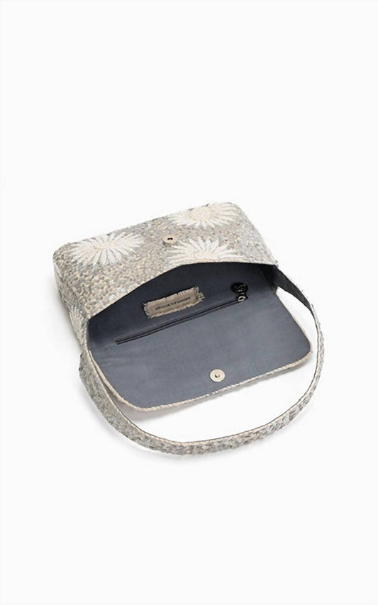 America & Beyond - Women's Petal Frostwork Shoulder Bag