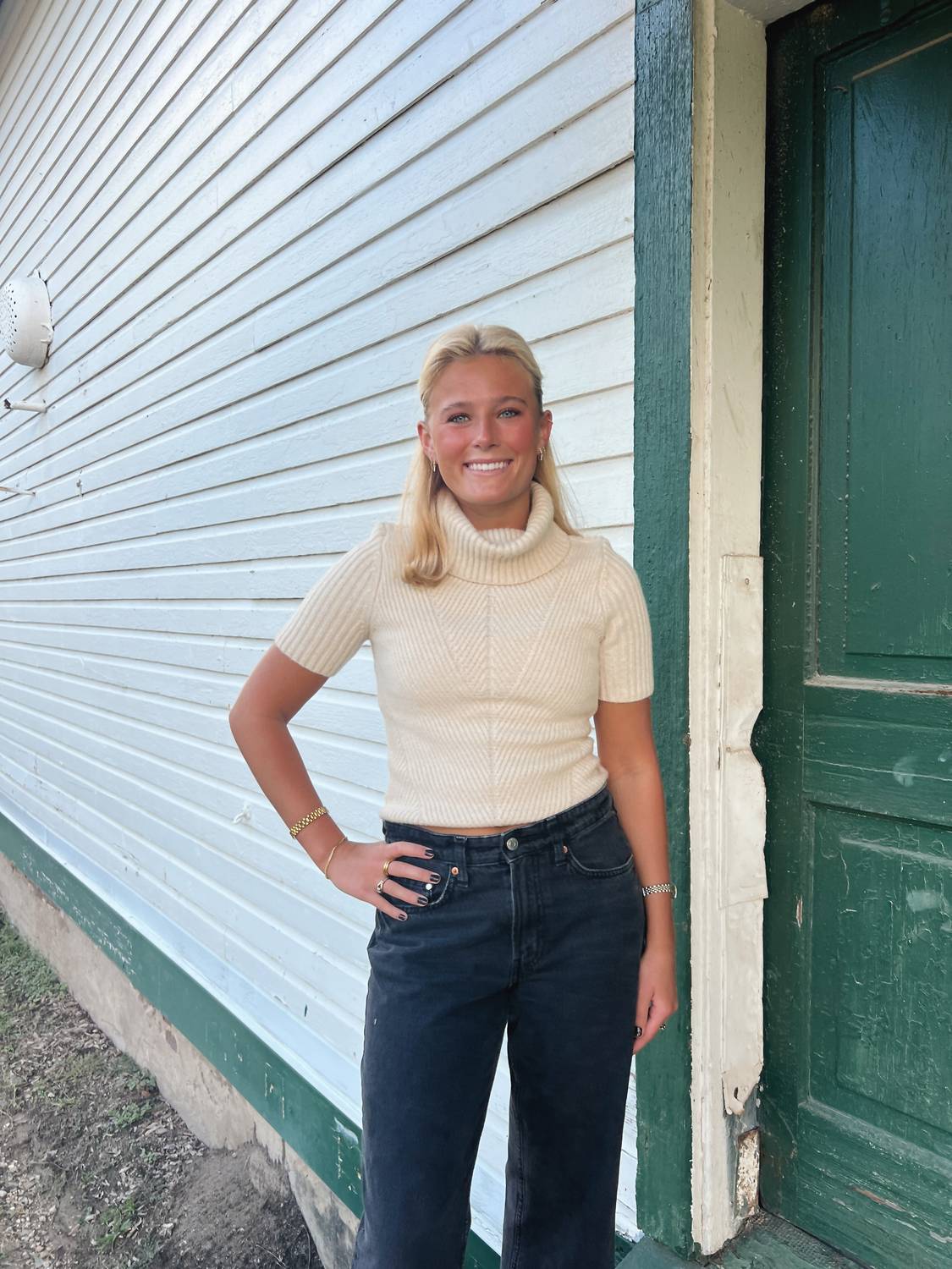 Design History - Mimi Turtle Neck Top