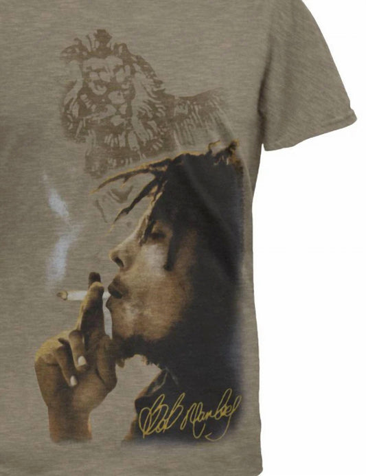 Bob Marley - Men's Smoke Side Soft T-shirt