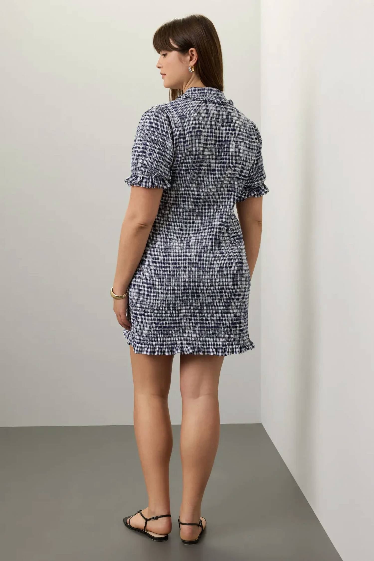 Jason Wu - Smocked Gingham Dress