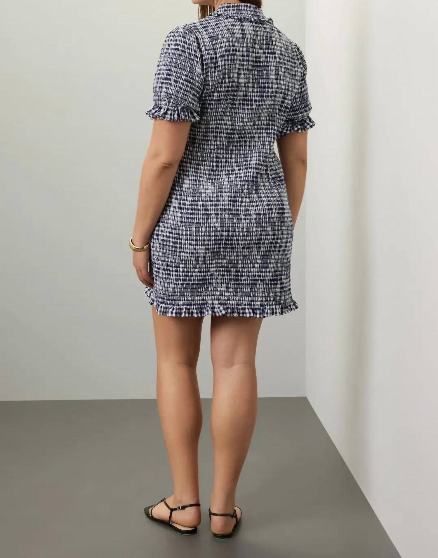 Jason Wu - Smocked Gingham Dress
