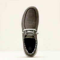 ARIAT Men's Hilo Casual Shoes in grey noir shattered charcoal 1 - men's sneaker - alternate view