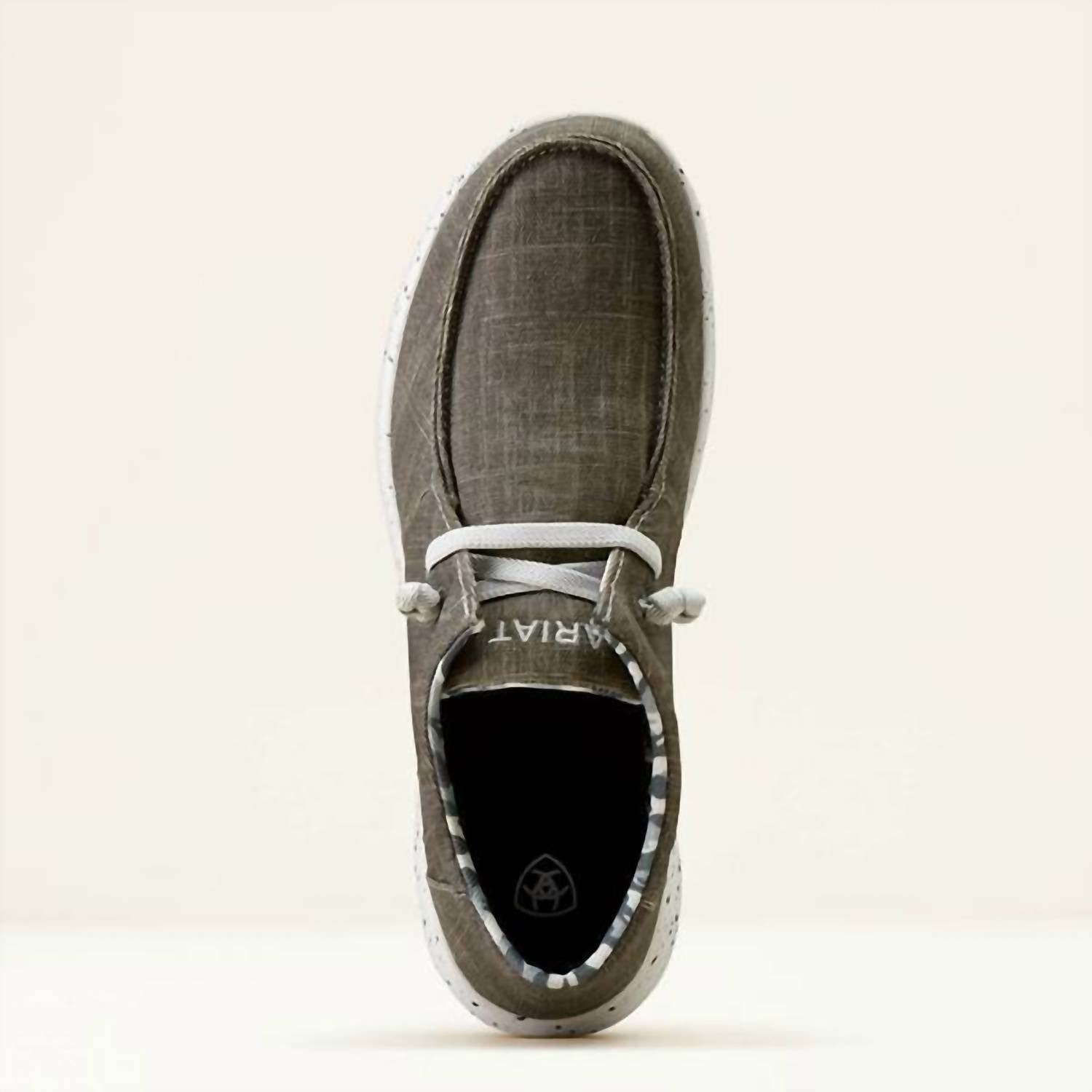 ARIAT Men's Hilo Casual Shoes in grey noir shattered charcoal 1 - men's sneaker - alternate view