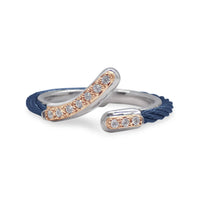 DISC Women's Passback Ring in blueberry - women's jewelry
