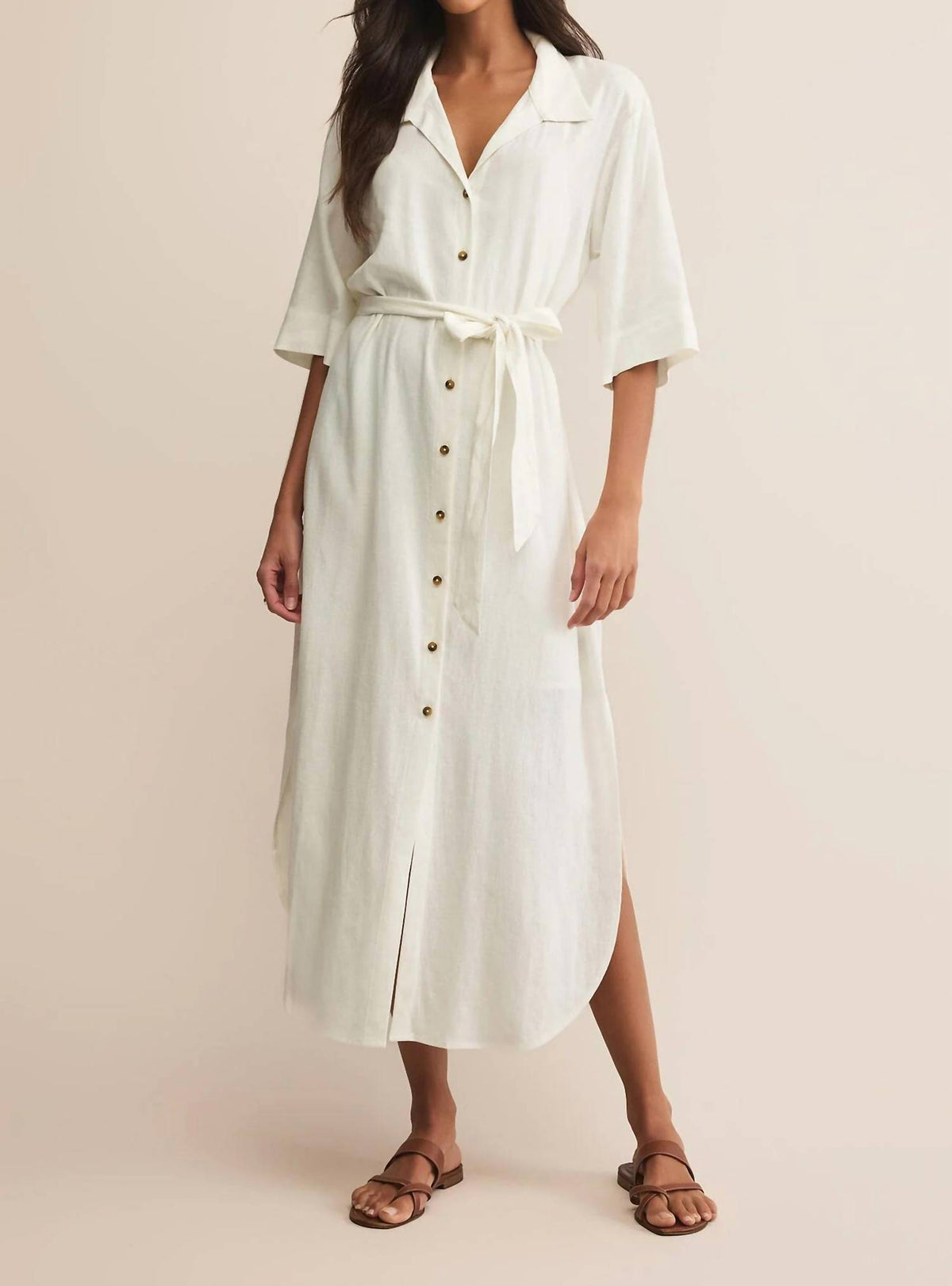 Z Supply - Brise Linen Midi Dress