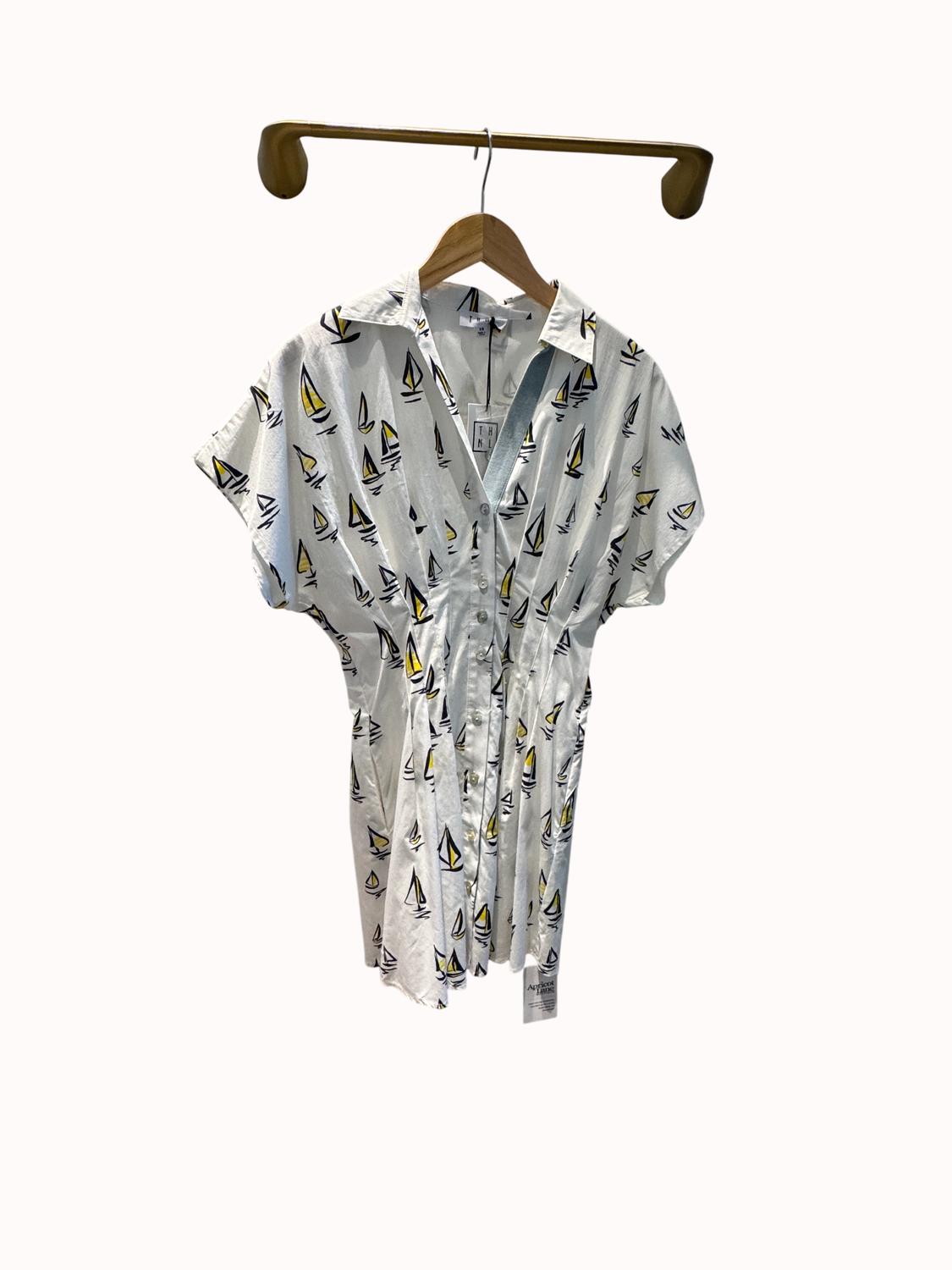 Thml - Sail Boat Cinched Dress