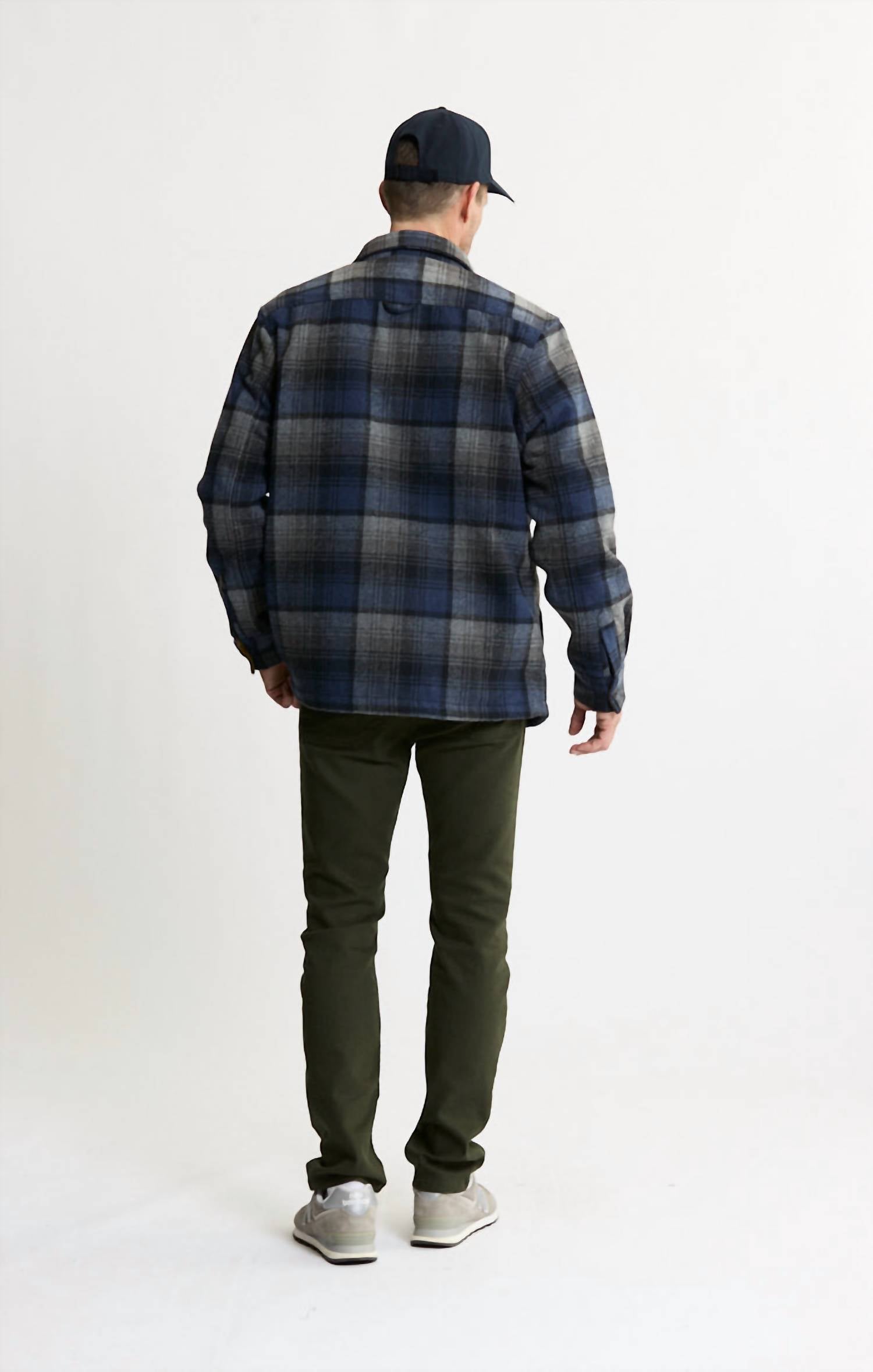 Jachs New York - Thermal Lined Wool Blend Shirt Jacket