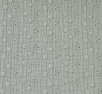 Les Juliettes - Eyelet/Fleece Blanket