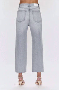 Pistola - Cassie Crop Super High Rise Straight Jeans