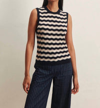 Sanctuary - Everyday Chevron Knit Shell Sweater