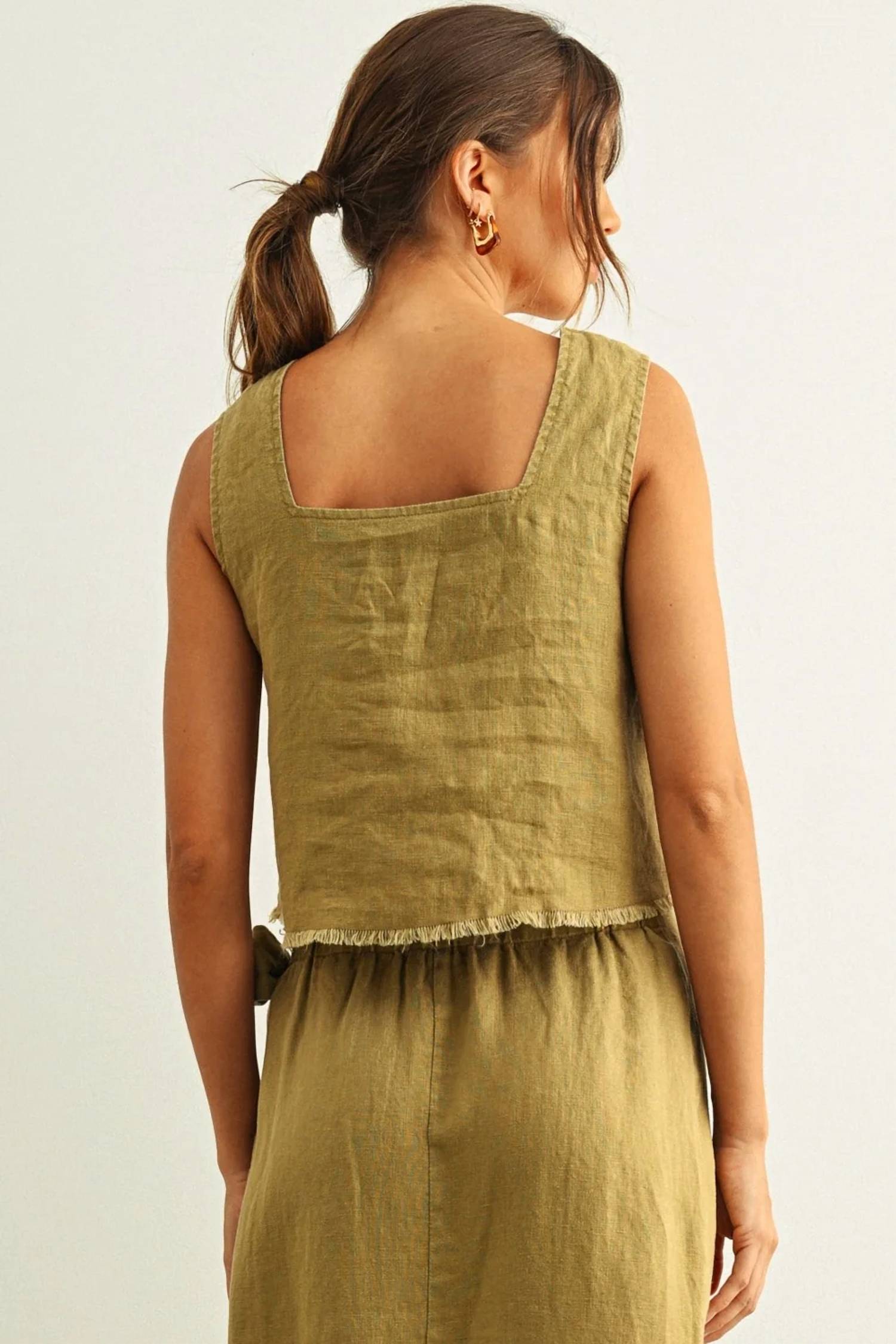 Deon - Linen Tank