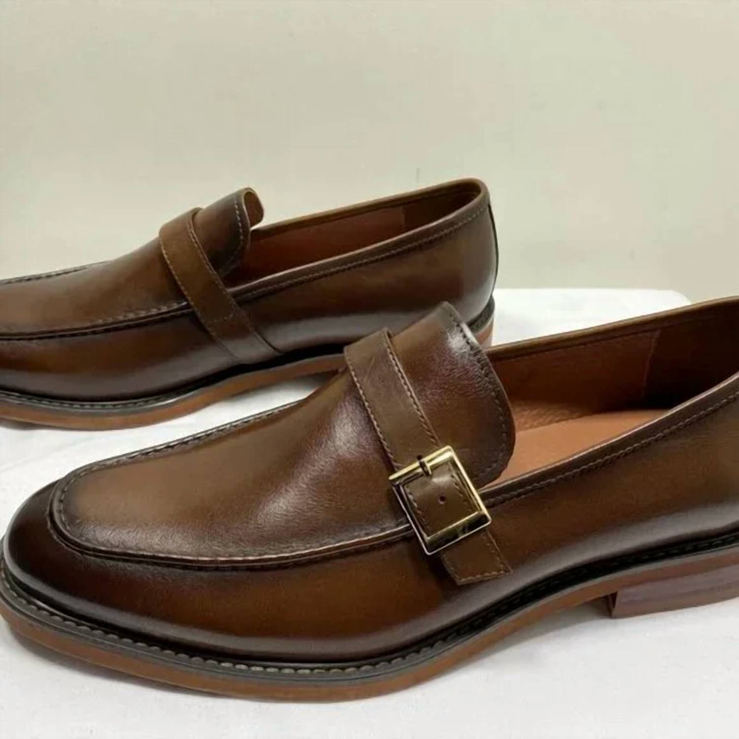 Vintage Foundry Co. - Men's Lionel Leather Loafers