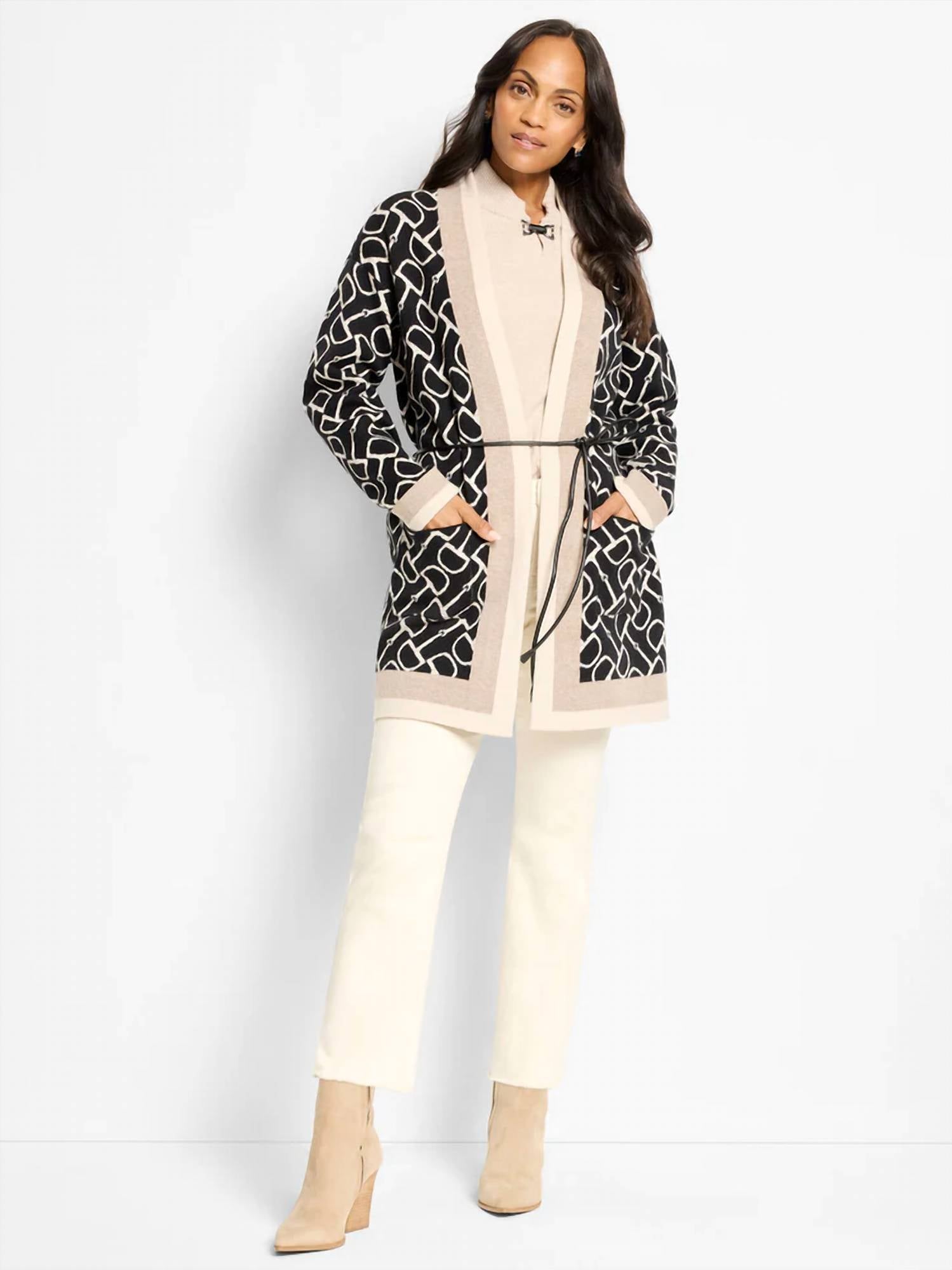 Nic + Zoe - Blythe Belted Equestrian Jacket