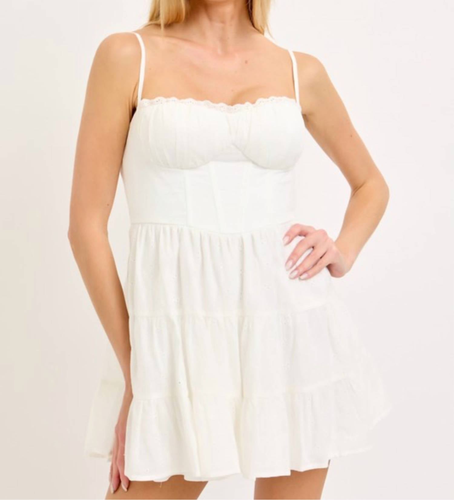 Lena - Samantha Strap Mini Dress