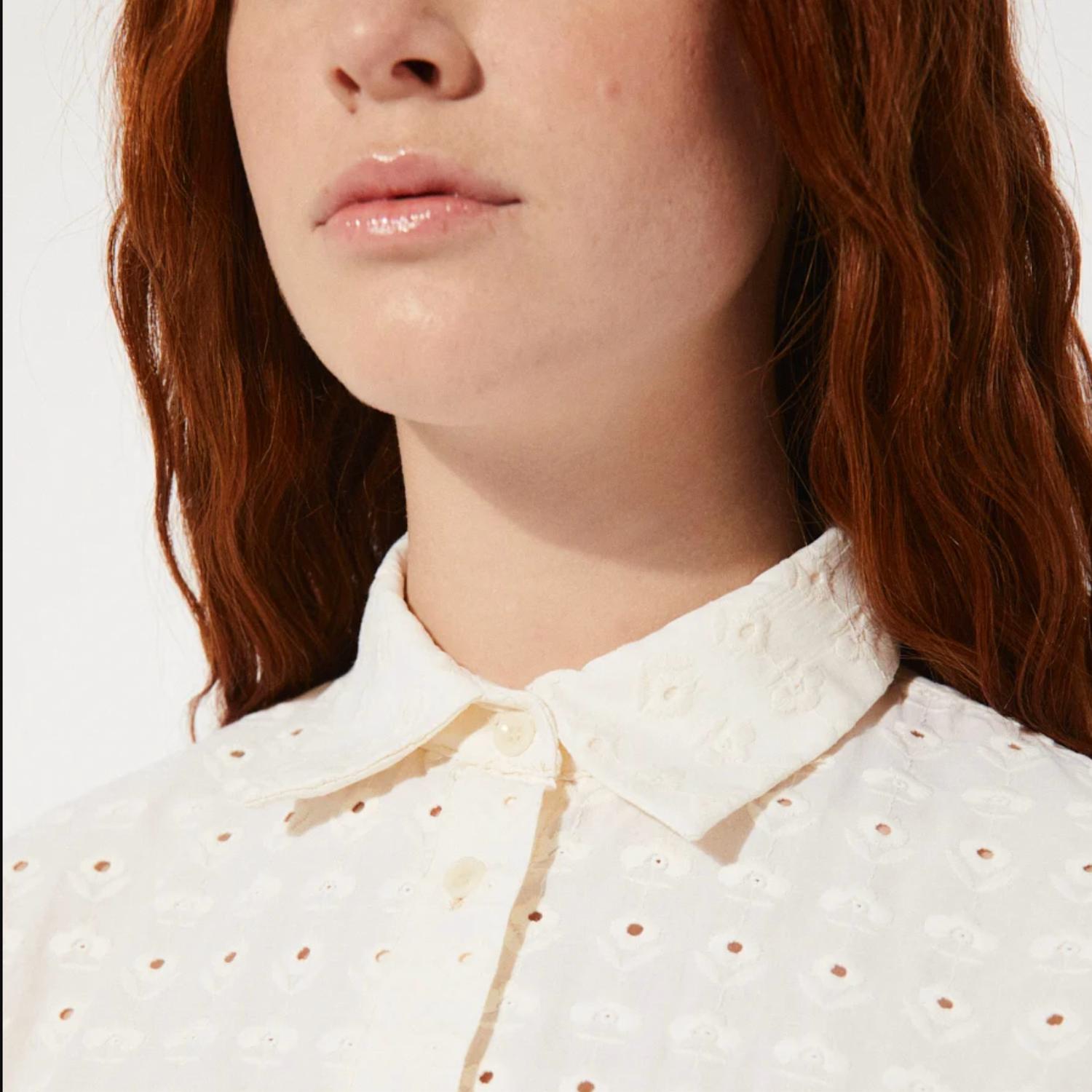 Rita Row - Seed Eyelet Top