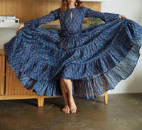 The Fox And The Mermaid - Block Printed Dress