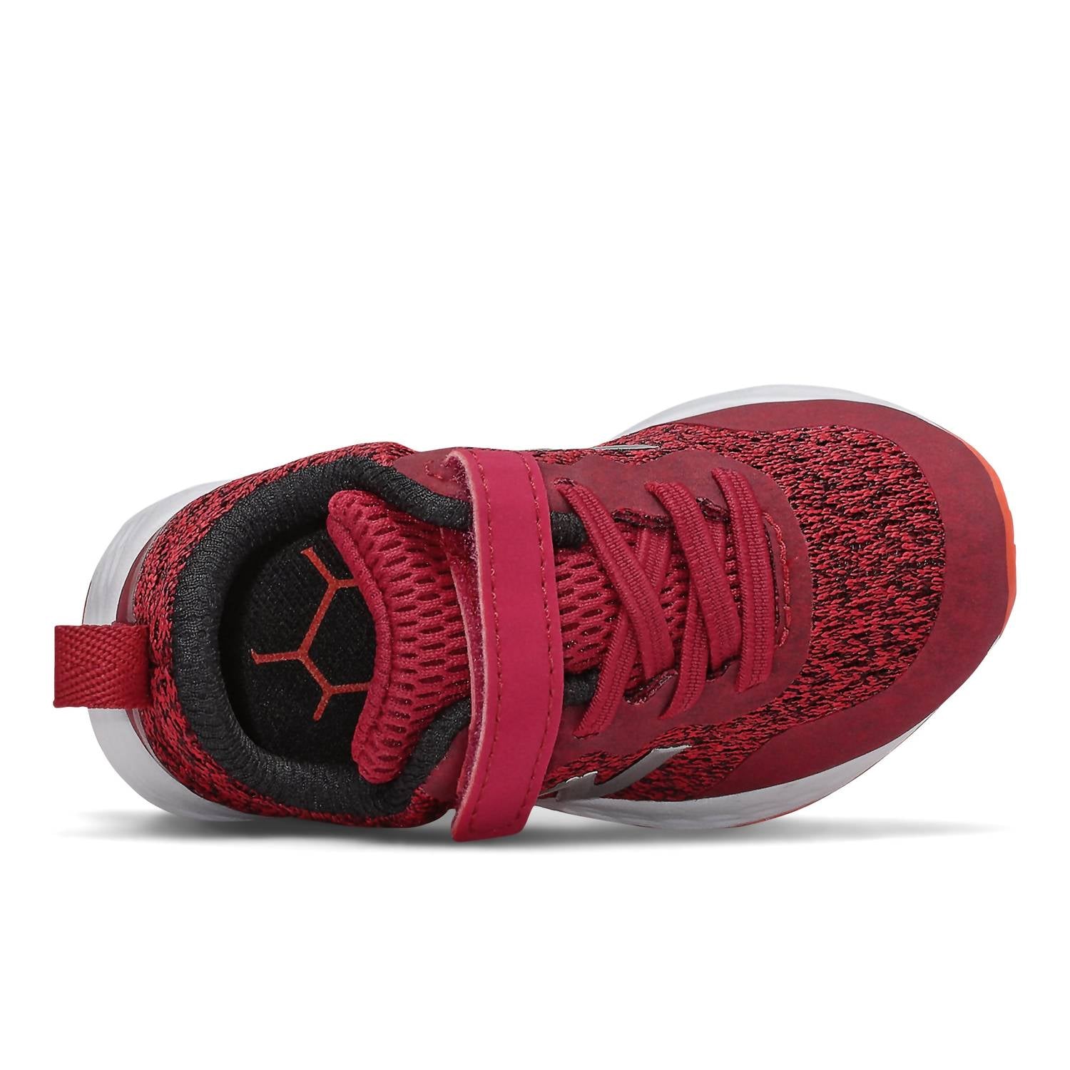 New Balance Kid's Iaaricr3 Shoes in neo crimson neo flame - kids' sneaker - alternate view