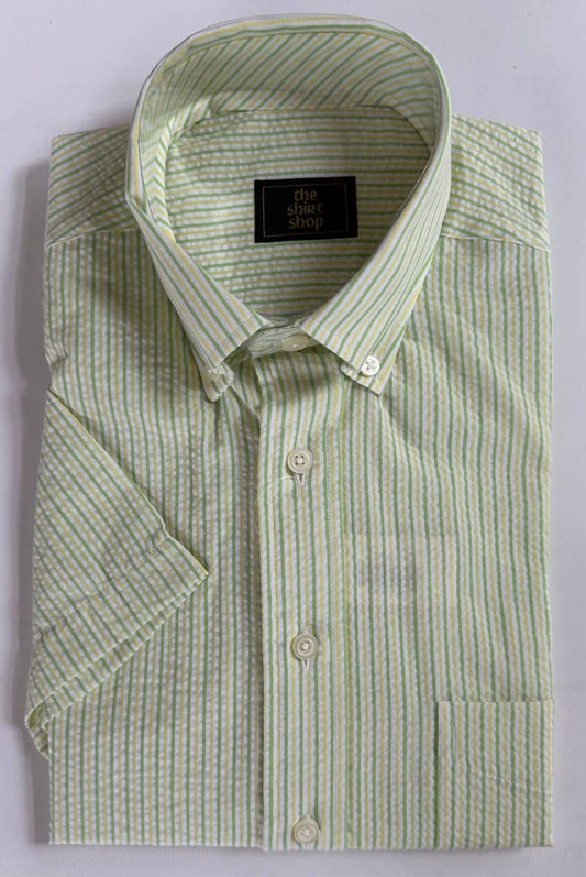 The Shirt Shop - Men's Short Sleeve Button Down