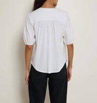 Nation Ltd - Edie Shirred Shoulder Top