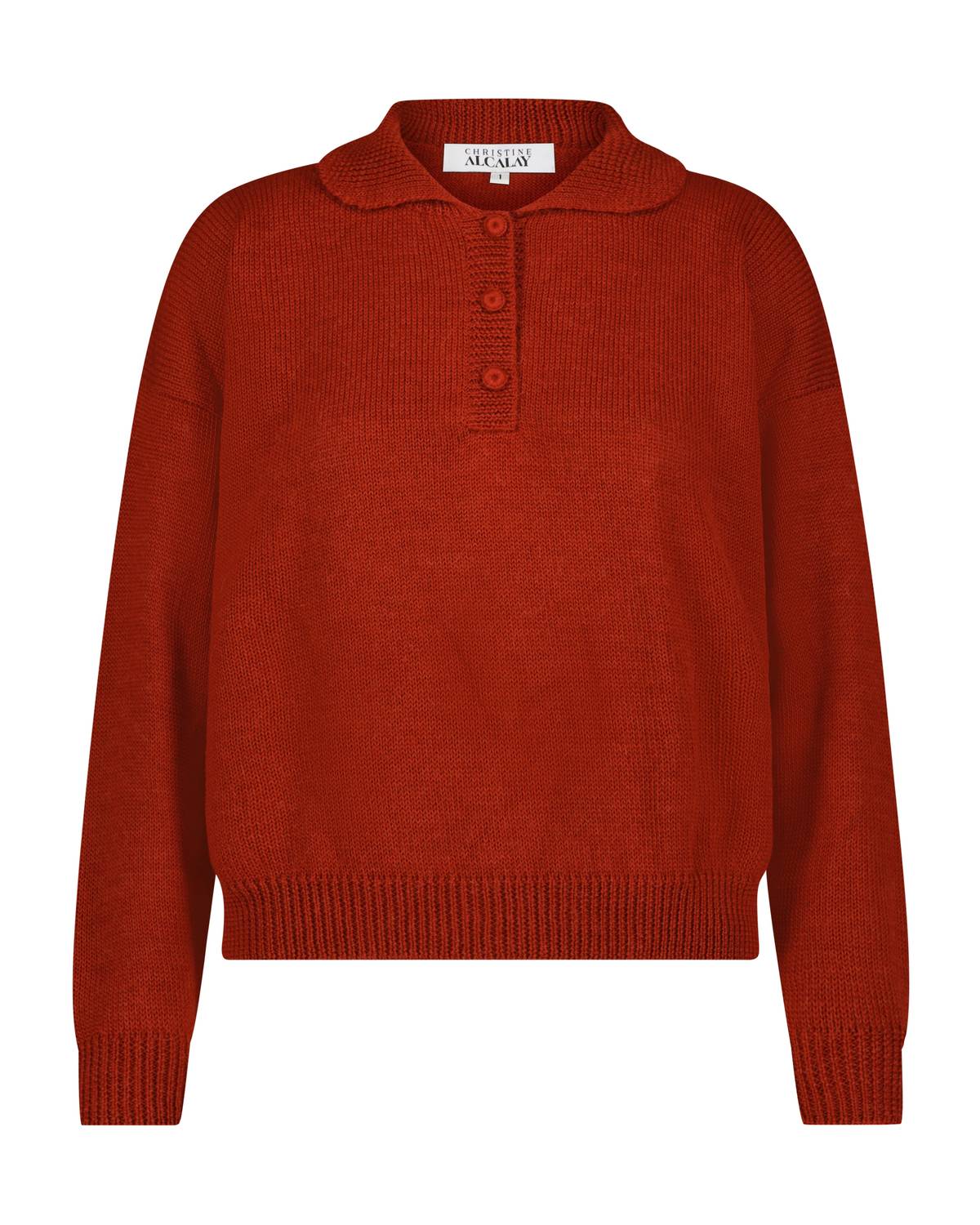 Rose Velvet - Penny Baby Alpaca Wool Sweater