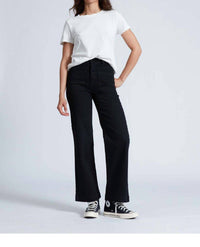 ASKK NY Sailor Wide Leg Pants in black resin - women's pants