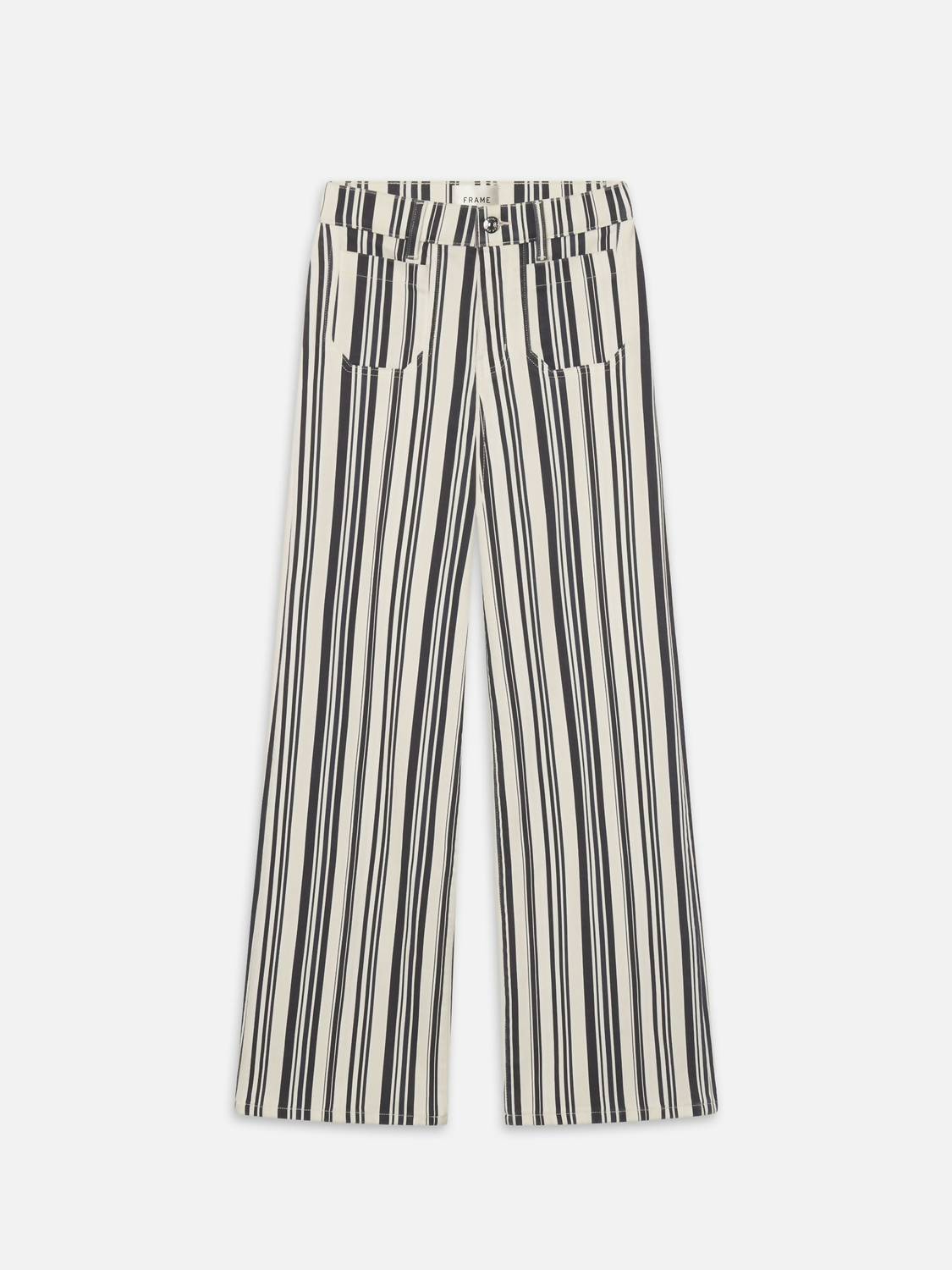 Frame - Slim Palazzo Modernist Pants