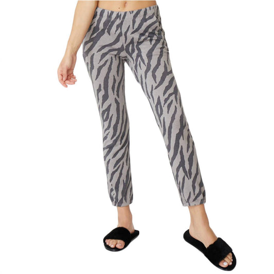 Monrow - ZEBRA JOGGER SWEATPANTS