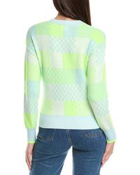 Wispr - Glitch Checkered Crew Sweater