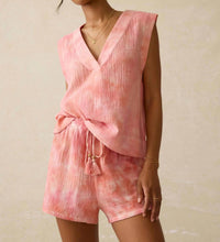 Faherty - Dune Cotton Gauze Sleeveless Popover Top