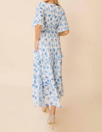 Flying Tomato - Ruffle Tiered Maxi Dress