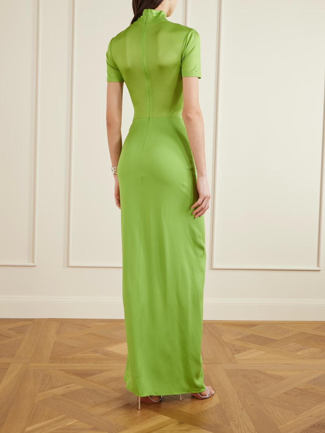 Christopher Esber - Fusion Ruches Tee Gown