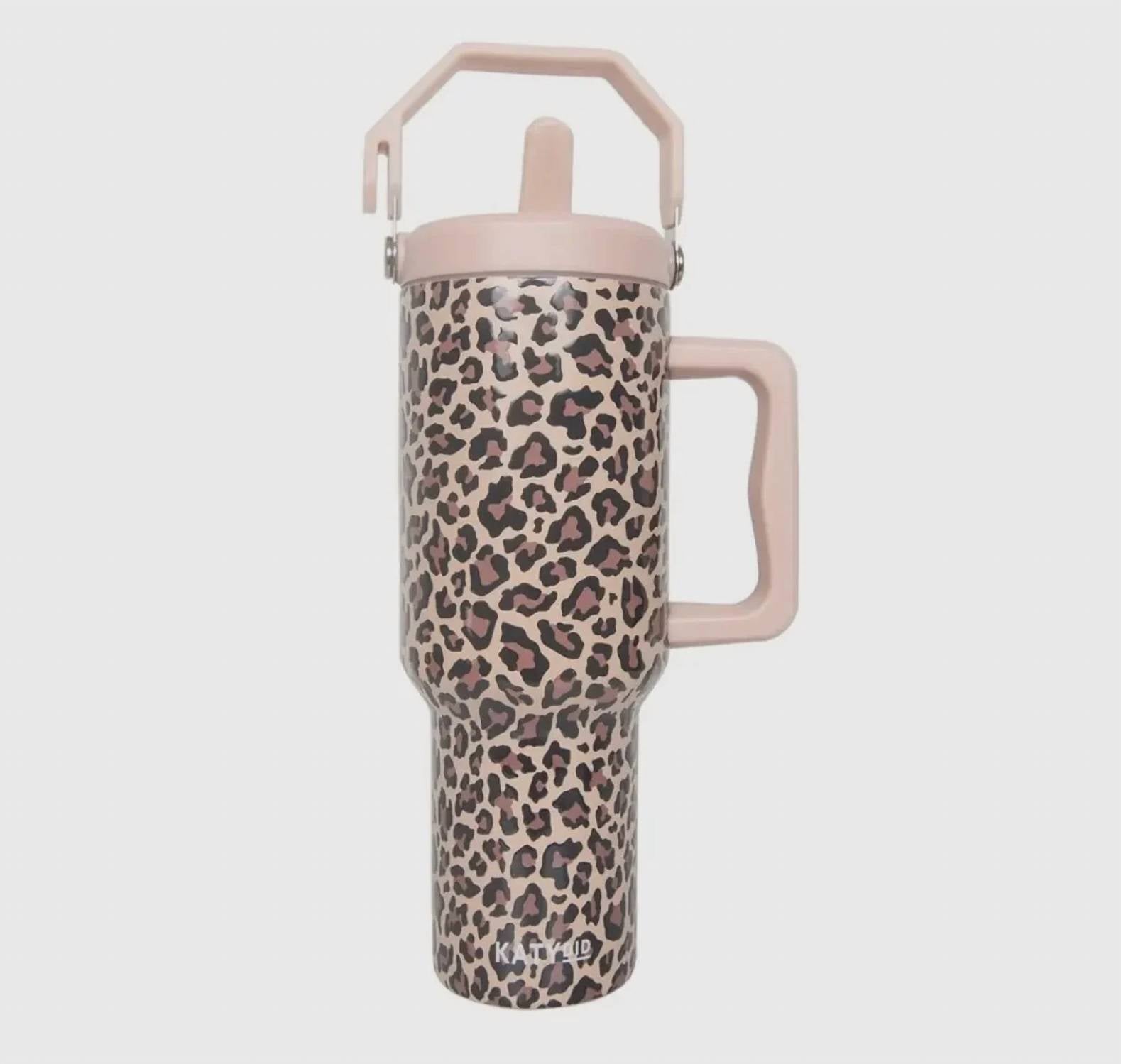 Katydid - Stainless Steel Tumbler With Lid Handle - 38oz