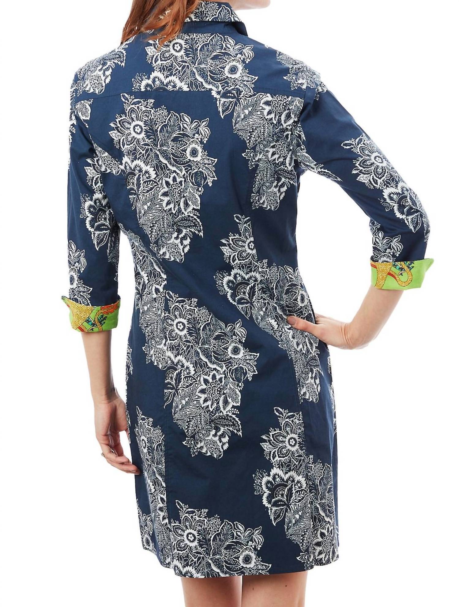 Dizzy-Lizzie - Sag Harbor Floral Print Dress