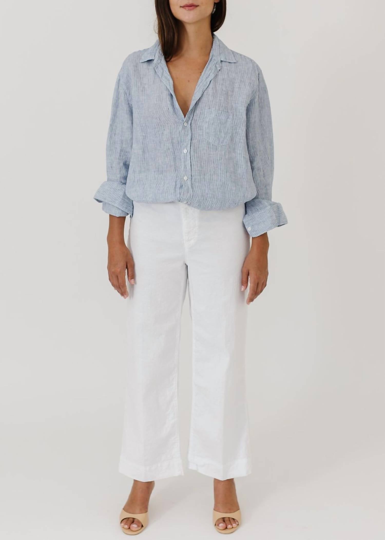 Frank & Eileen - Wexford Linen Trouser